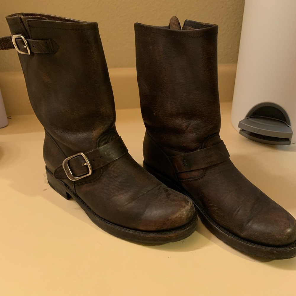 Frye boots wore 3 times